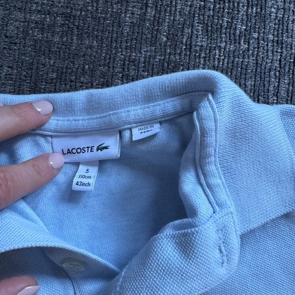 Lacoste toddler polo 5T - Picture 2 of 3